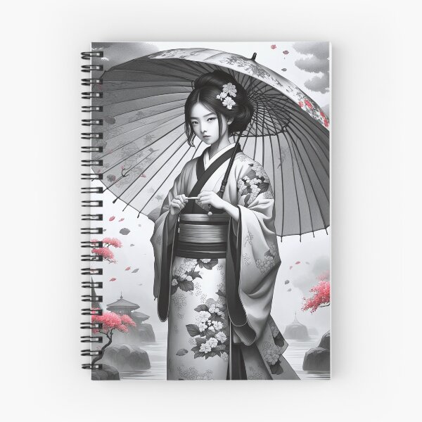 Item preview, Asian Ink Art - Geisha 3 designed and sold by Salimgor Hangaround Music.