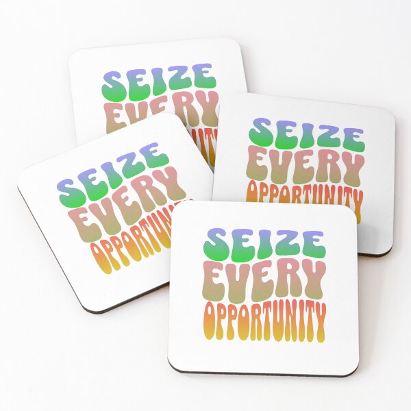 Item preview, Seize Every Opportunity: Embrace Life with Open Arms and Make the Most of Every Moment designed and sold by 0penvimark.
