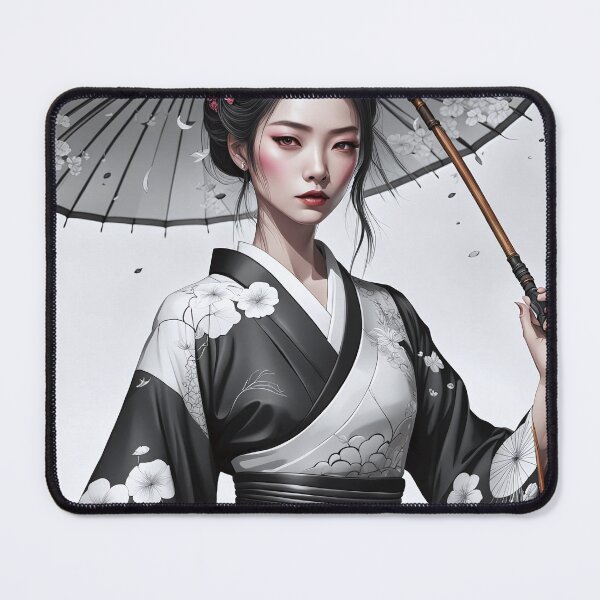 Item preview, Asian Ink Art - Geisha Portrait 2 designed and sold by Salimgor Hangaround Music.