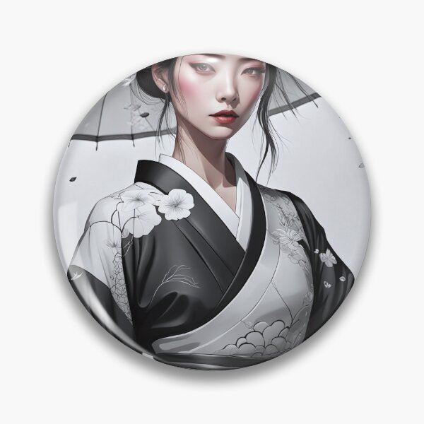 Item preview, Asian Ink Art - Geisha Portrait 2 designed and sold by Salimgor Hangaround Music.