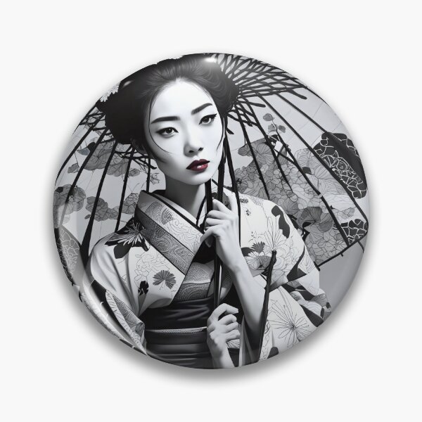 Item preview, Asian Ink Art - Geisha Portrait 3 designed and sold by Salimgor Hangaround Music.