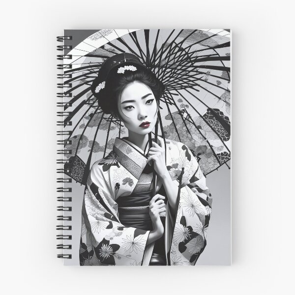 Item preview, Asian Ink Art - Geisha Portrait 3 designed and sold by Salimgor Hangaround Music.