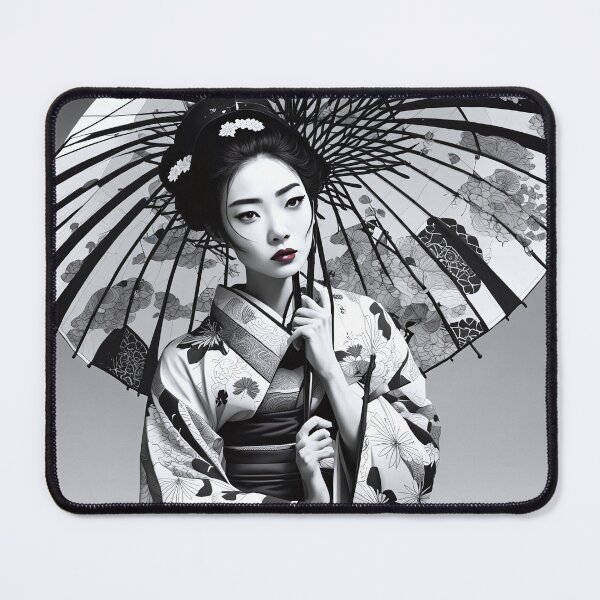 Item preview, Asian Ink Art - Geisha Portrait 3 designed and sold by Salimgor Hangaround Music.