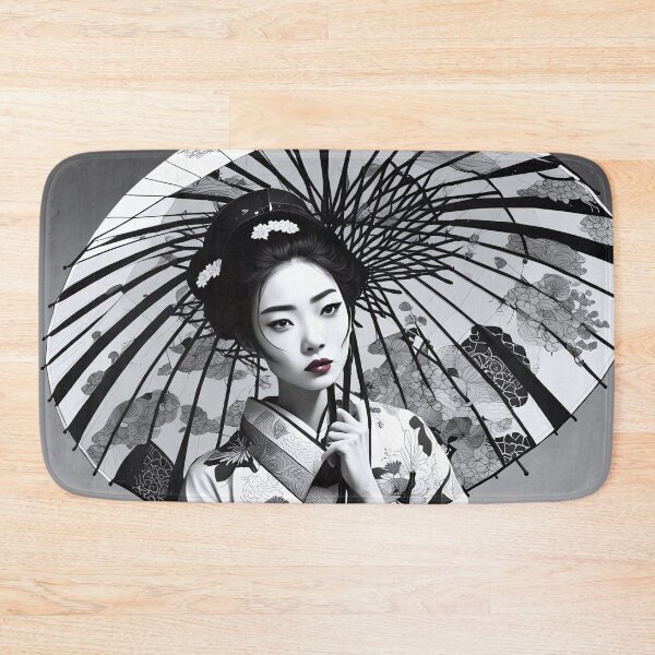 Item preview, Asian Ink Art - Geisha Portrait 3 designed and sold by Salimgor Hangaround Music.