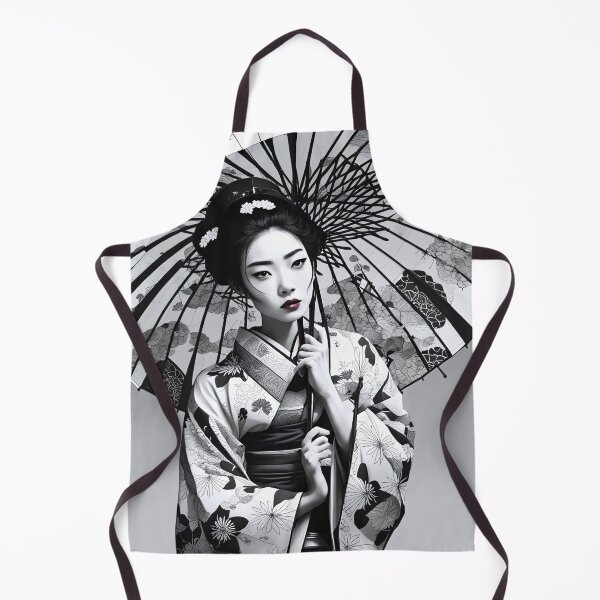 Item preview, Asian Ink Art - Geisha Portrait 3 designed and sold by Salimgor Hangaround Music.