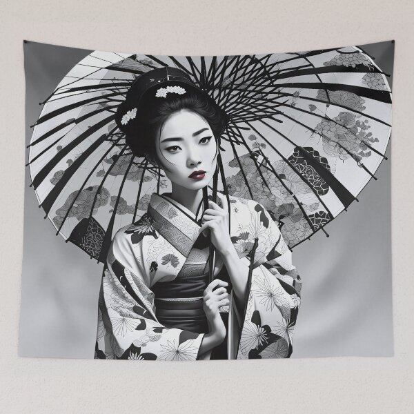 Item preview, Asian Ink Art - Geisha Portrait 3 designed and sold by Salimgor Hangaround Music.