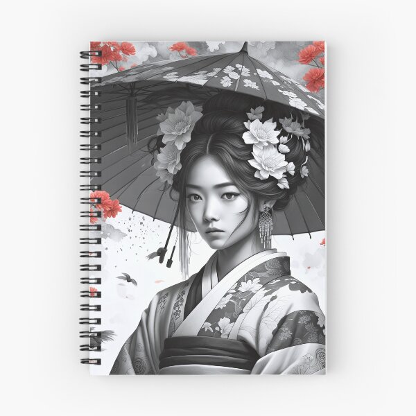 Item preview, Asian Ink Art - Geisha Portrait 4 designed and sold by Salimgor Hangaround Music.