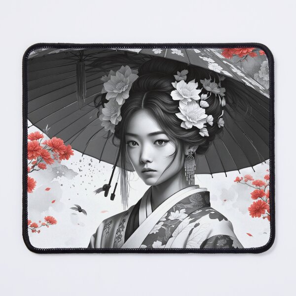 Item preview, Asian Ink Art - Geisha Portrait 4 designed and sold by Salimgor Hangaround Music.