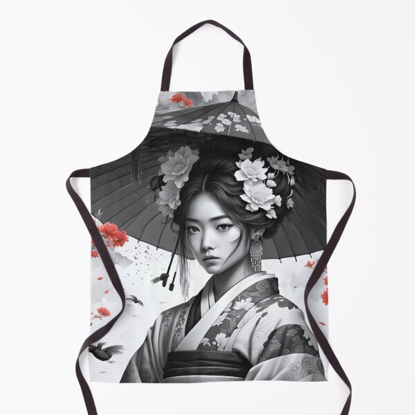 Item preview, Asian Ink Art - Geisha Portrait 4 designed and sold by Salimgor Hangaround Music.