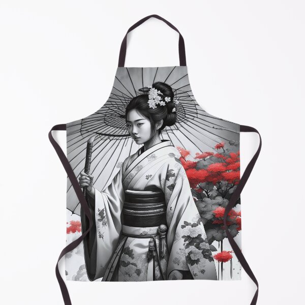 Item preview, Asian Ink Art - Geisha 4 designed and sold by Salimgor Hangaround Music.