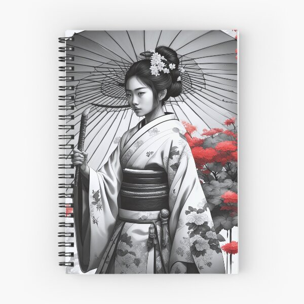 Item preview, Asian Ink Art - Geisha 4 designed and sold by Salimgor Hangaround Music.