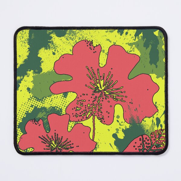 Item preview, abstract botanical flower design designed and sold by pauloneill-art.