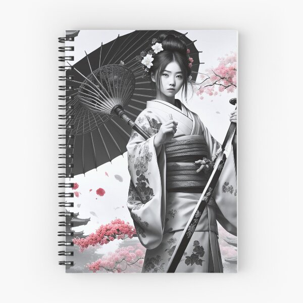 Item preview, Asian Ink Art - Geisha with Katana designed and sold by Salimgor Hangaround Music.