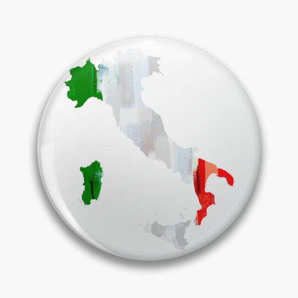 Item preview, Italian Flag Map designed and sold by HappyAli777.