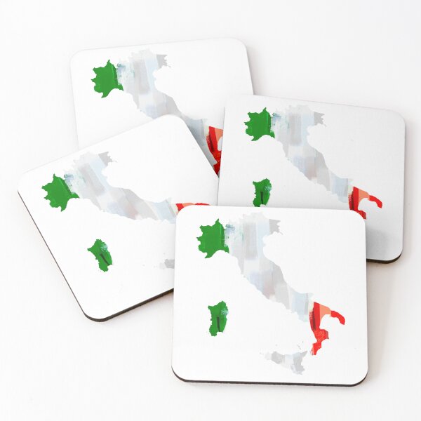 Item preview, Italian Flag Map designed and sold by HappyAli777.