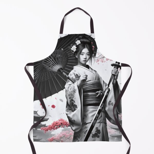 Item preview, Asian Ink Art - Geisha with Katana designed and sold by Salimgor Hangaround Music.