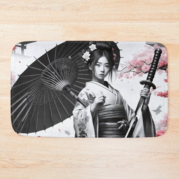 Item preview, Asian Ink Art - Geisha with Katana designed and sold by Salimgor Hangaround Music.