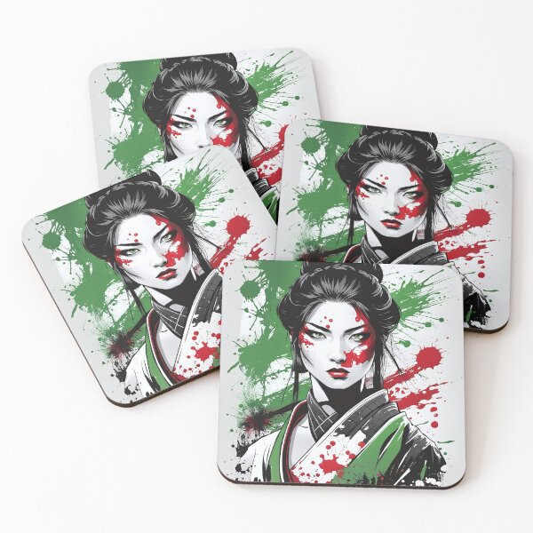 Item preview, Asian Ink Art - Geisha Portrait splash art designed and sold by Salimgor Hangaround Music.