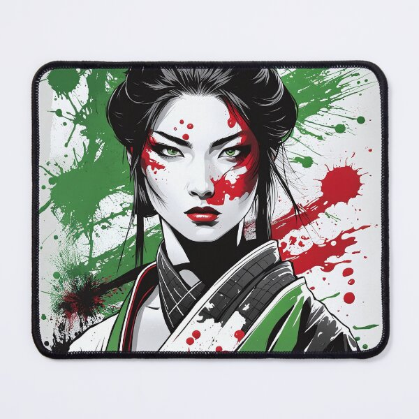 Item preview, Asian Ink Art - Geisha Portrait splash art designed and sold by Salimgor Hangaround Music.