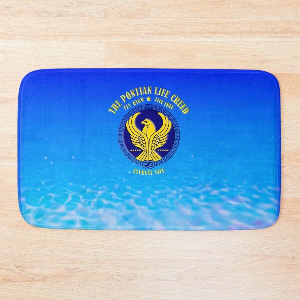 Item preview, Pontian Creed in heavens' waters with a darker blue cast designed and sold by SueKnox.