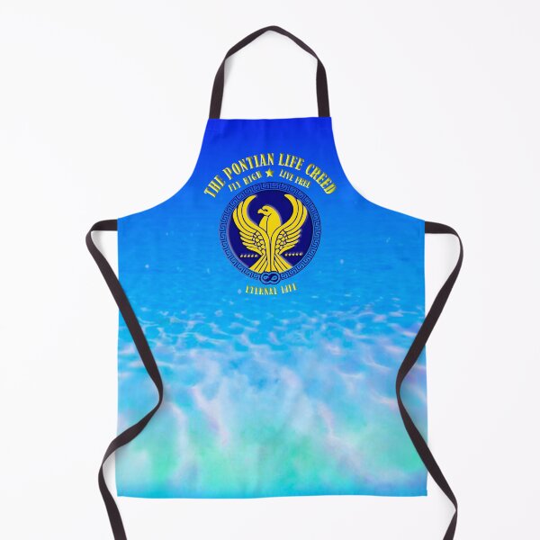 Item preview, Pontian Creed in heavens' waters with a darker blue cast designed and sold by SueKnox.