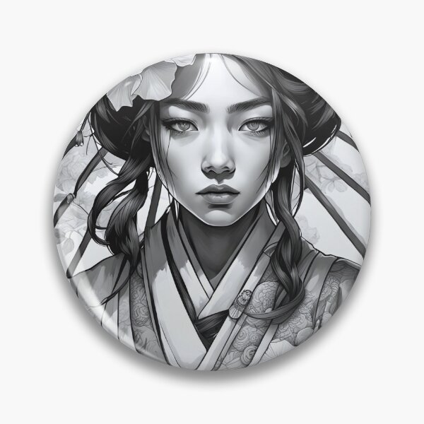 Item preview, Asian Ink Art - Geisha Portrait 5 designed and sold by Salimgor Hangaround Music.