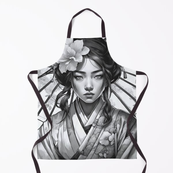 Item preview, Asian Ink Art - Geisha Portrait 5 designed and sold by Salimgor Hangaround Music.