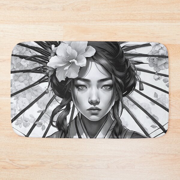 Item preview, Asian Ink Art - Geisha Portrait 5 designed and sold by Salimgor Hangaround Music.