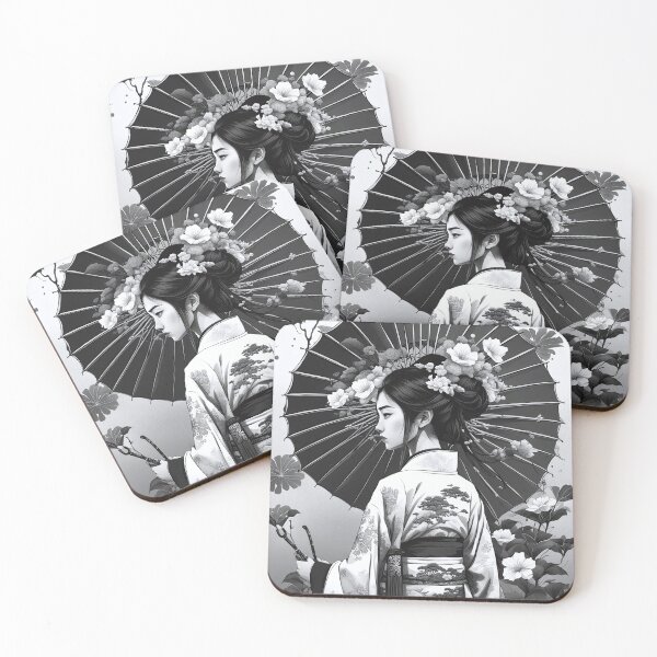 Item preview, Asian Ink Art - Japanese Girl designed and sold by Salimgor Hangaround Music.
