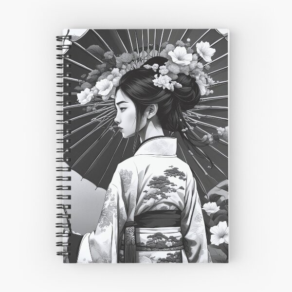 Item preview, Asian Ink Art - Japanese Girl designed and sold by Salimgor Hangaround Music.