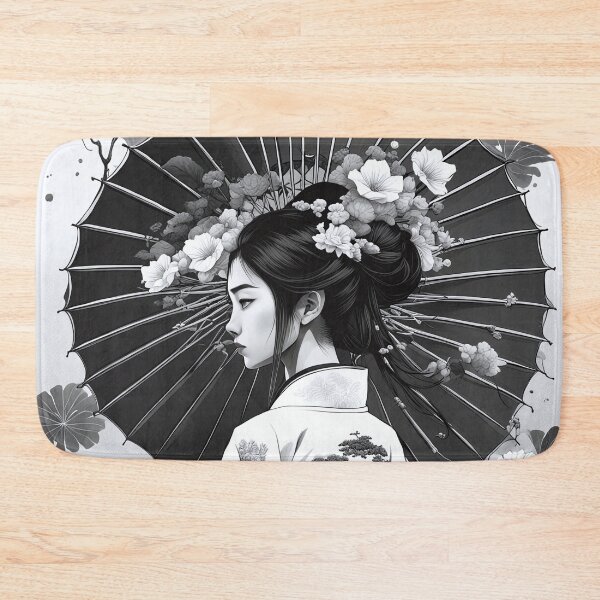 Item preview, Asian Ink Art - Japanese Girl designed and sold by Salimgor Hangaround Music.