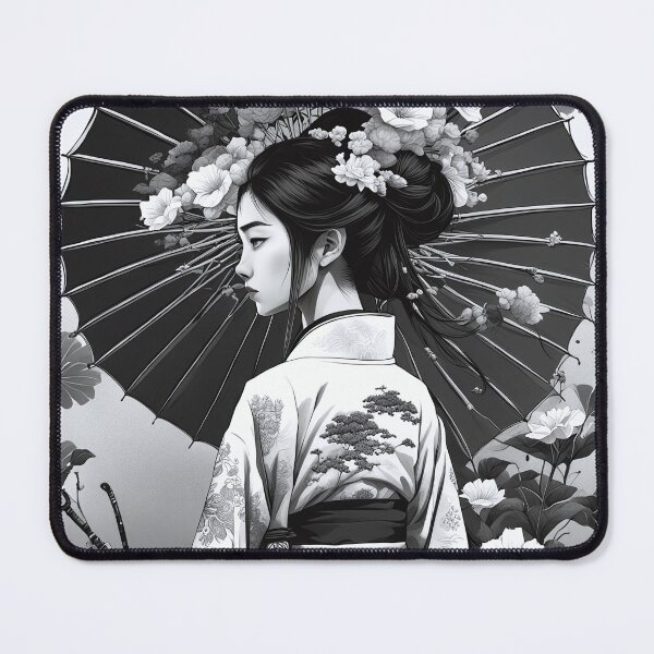Item preview, Asian Ink Art - Japanese Girl designed and sold by Salimgor Hangaround Music.