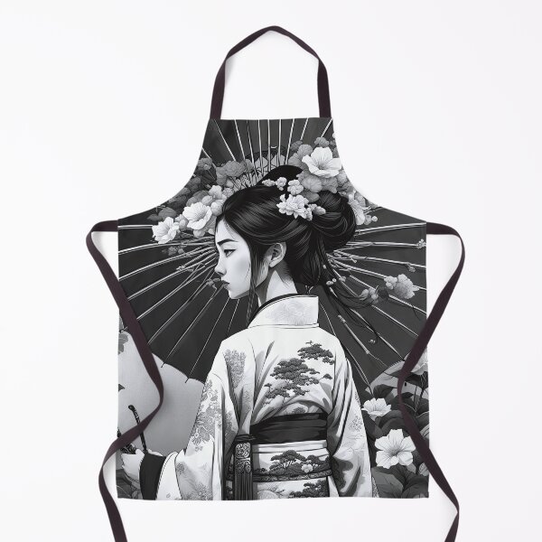 Item preview, Asian Ink Art - Japanese Girl designed and sold by Salimgor Hangaround Music.