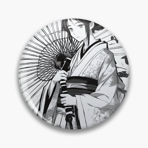 Item preview, Asian Ink Art - Geisha Anime Style 5 designed and sold by Salimgor Hangaround Music.