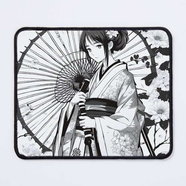 Item preview, Asian Ink Art - Geisha Anime Style 5 designed and sold by Salimgor Hangaround Music.