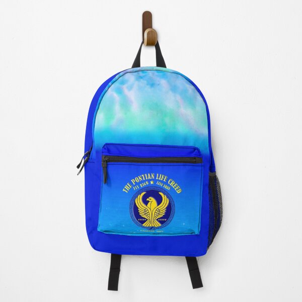 Item preview, Pontian Creed in heavens' waters with a darker blue cast designed and sold by SueKnox.