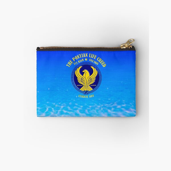Item preview, Pontian Creed in heavens' waters with a darker blue cast designed and sold by SueKnox.