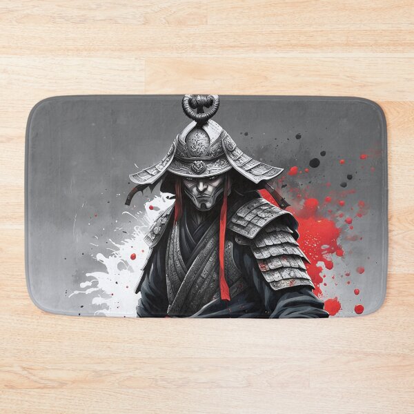 Item preview, Asian Ink Art - Samurai Ready for Battle designed and sold by Salimgor Hangaround Music.