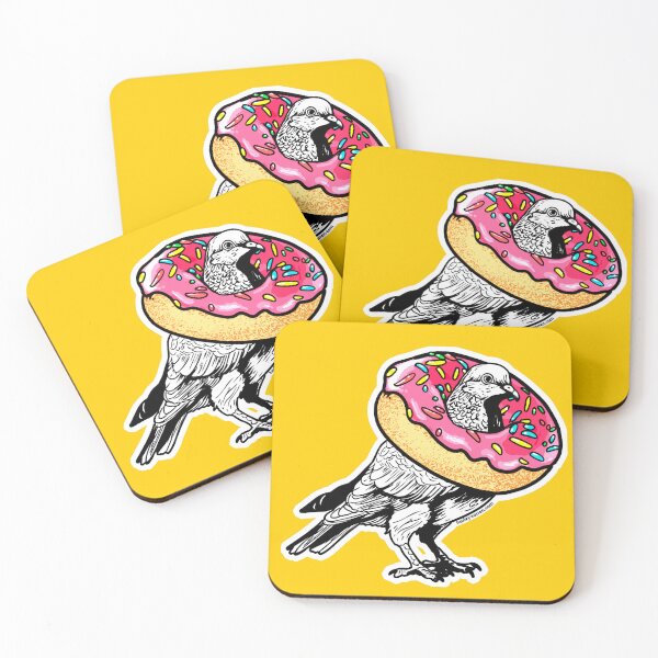 Item preview, Pigeon Doughnuts  designed and sold by HarleyWarren.