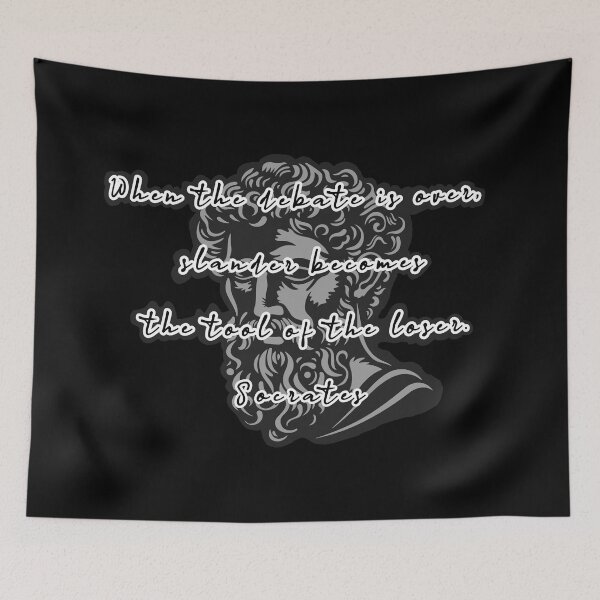 Item preview, socrates Quote designed and sold by zzzozzo.