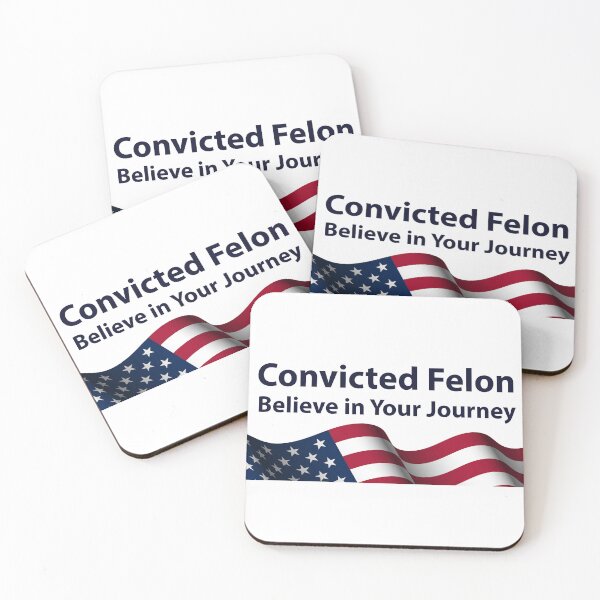 Item preview, Convicted Felon: Believe in Your Journey, Funny Ballot Paper Voting Humor T-Shirt designed and sold by primtawan.