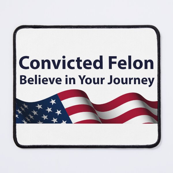 Item preview, Convicted Felon: Believe in Your Journey, Funny Ballot Paper Voting Humor T-Shirt designed and sold by primtawan.