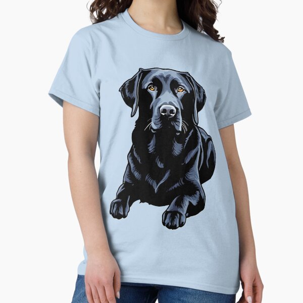 Item preview, Lying Black Labrador retriever designed and sold by tchilipepper.