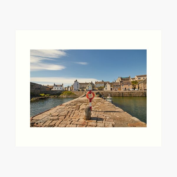Item preview, Portsoy harbour in Aberdeenshire. designed and sold by Howard  Boyd.