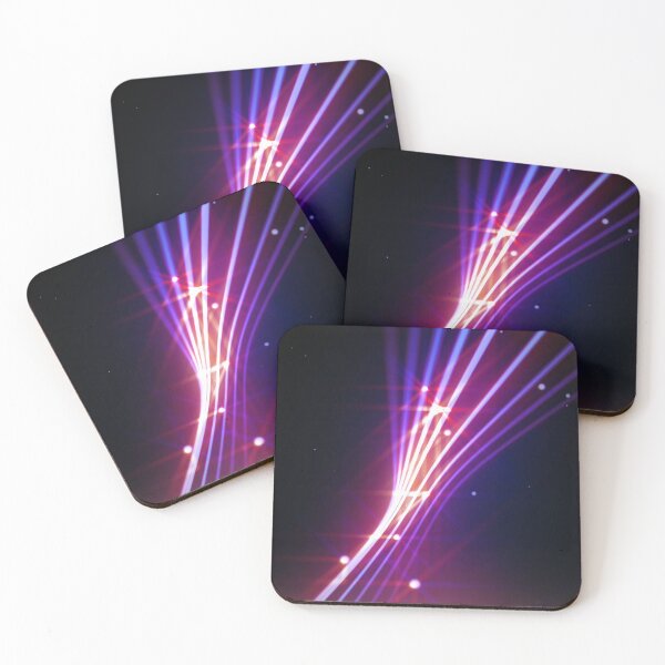 Item preview, Streaking shiny purple lines designed and sold by stevanovicigor.
