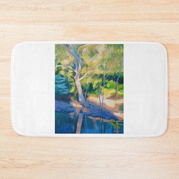 Item preview, Riverbank Sunshine and Shadows designed and sold by Dai Wynn Fine Art.