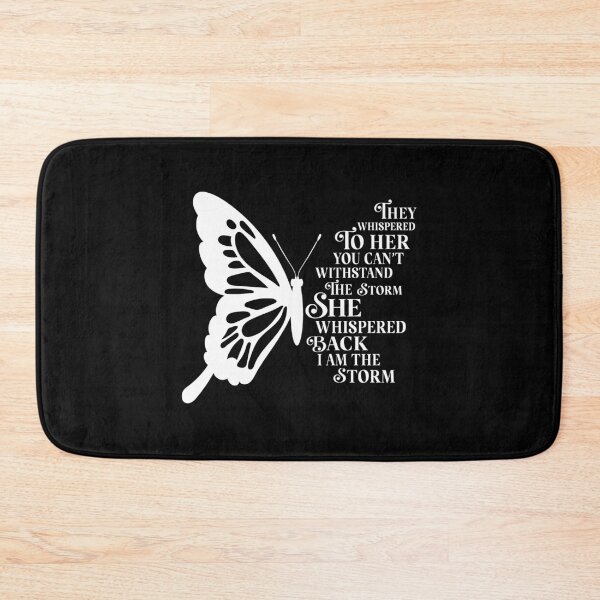 Item preview, they whispered to her you cant withstand the storm - in white designed and sold by EvaAngel.