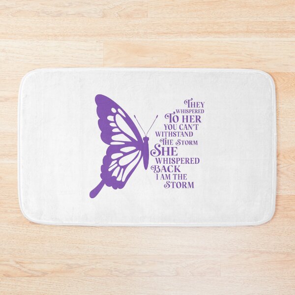 Item preview, they whispered to her you cant withstand the storm - in purple designed and sold by EvaAngel.