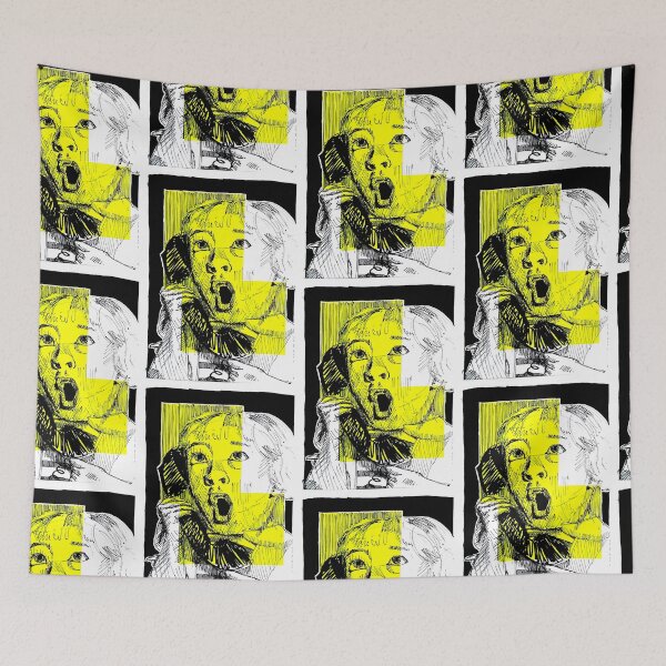 Item preview, Illustration little girl on phone designed and sold by Arthur Loeuil.