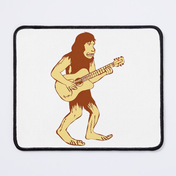 Item preview, Vintage Neanderthal Rock Star: Prehistoric Guitar Legend T-Shirt designed and sold by GorinART.